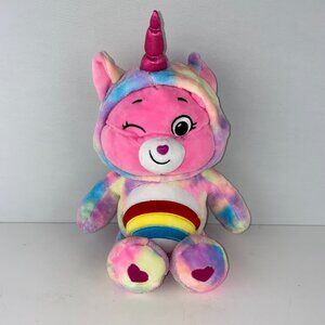 Care Cheer Bear Tie Dye In Costume Winking Adorable Cute Plush Collectible Kids